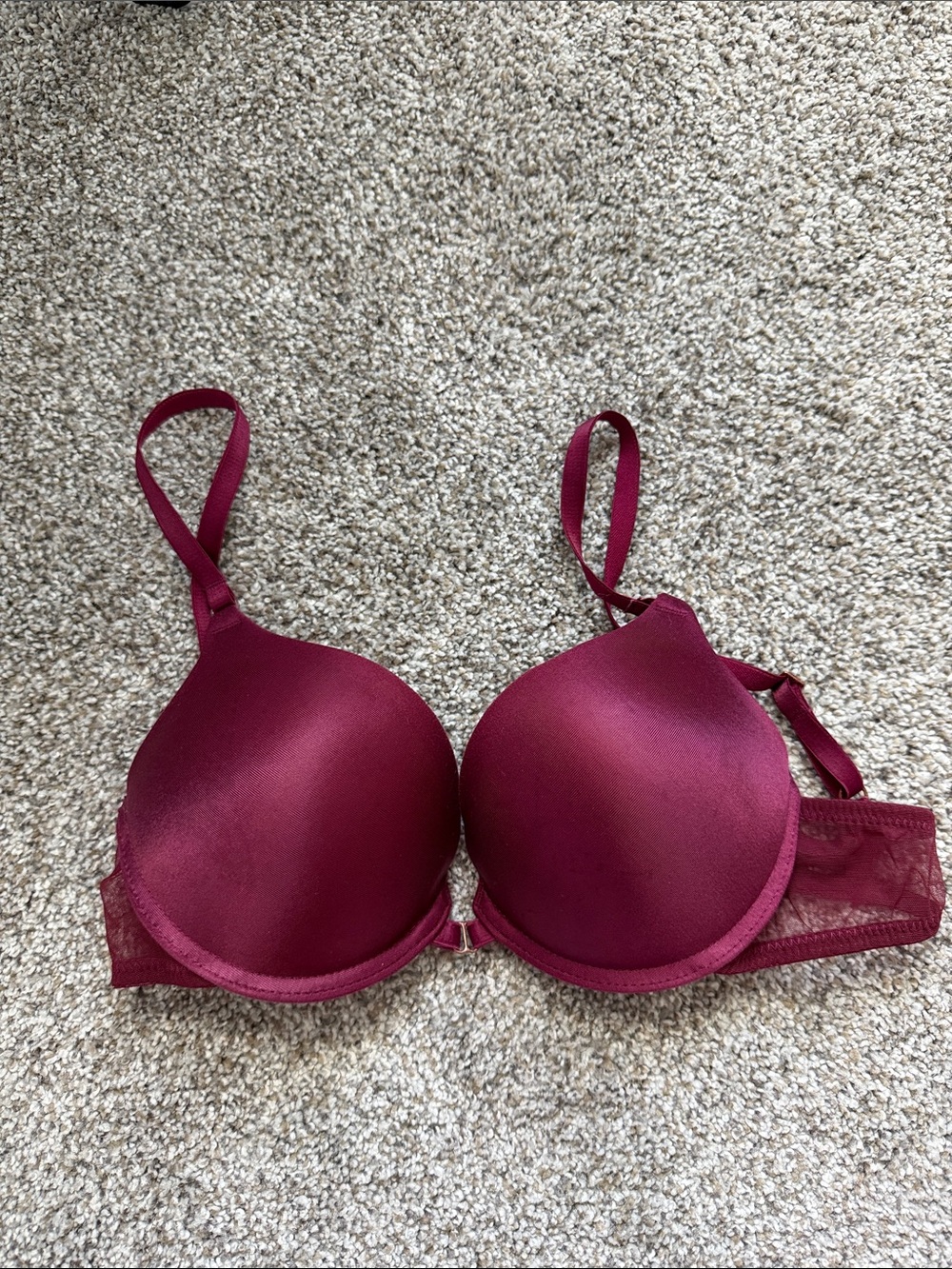 Everyday Smooth Molded Burgundy T-Shirt Bra
